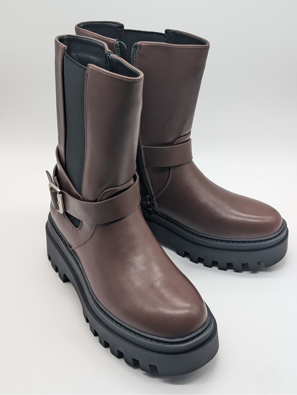 Cellenz Women's Size 9 Brown Chunky Platform Boots